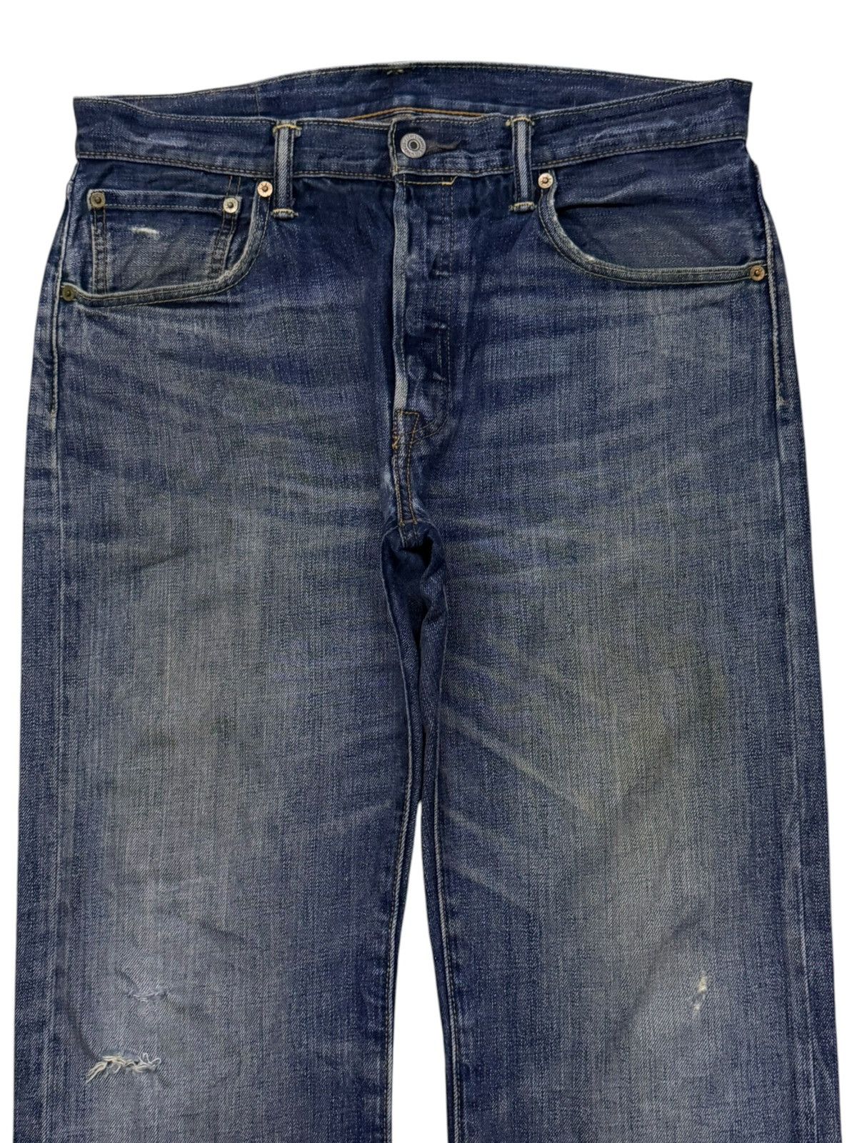 Levi's Vintage Levi’s 501 Denim Jeans | Regular Straight Fit | W34 Size US 34 / EU 50 - 4 Thumbnail