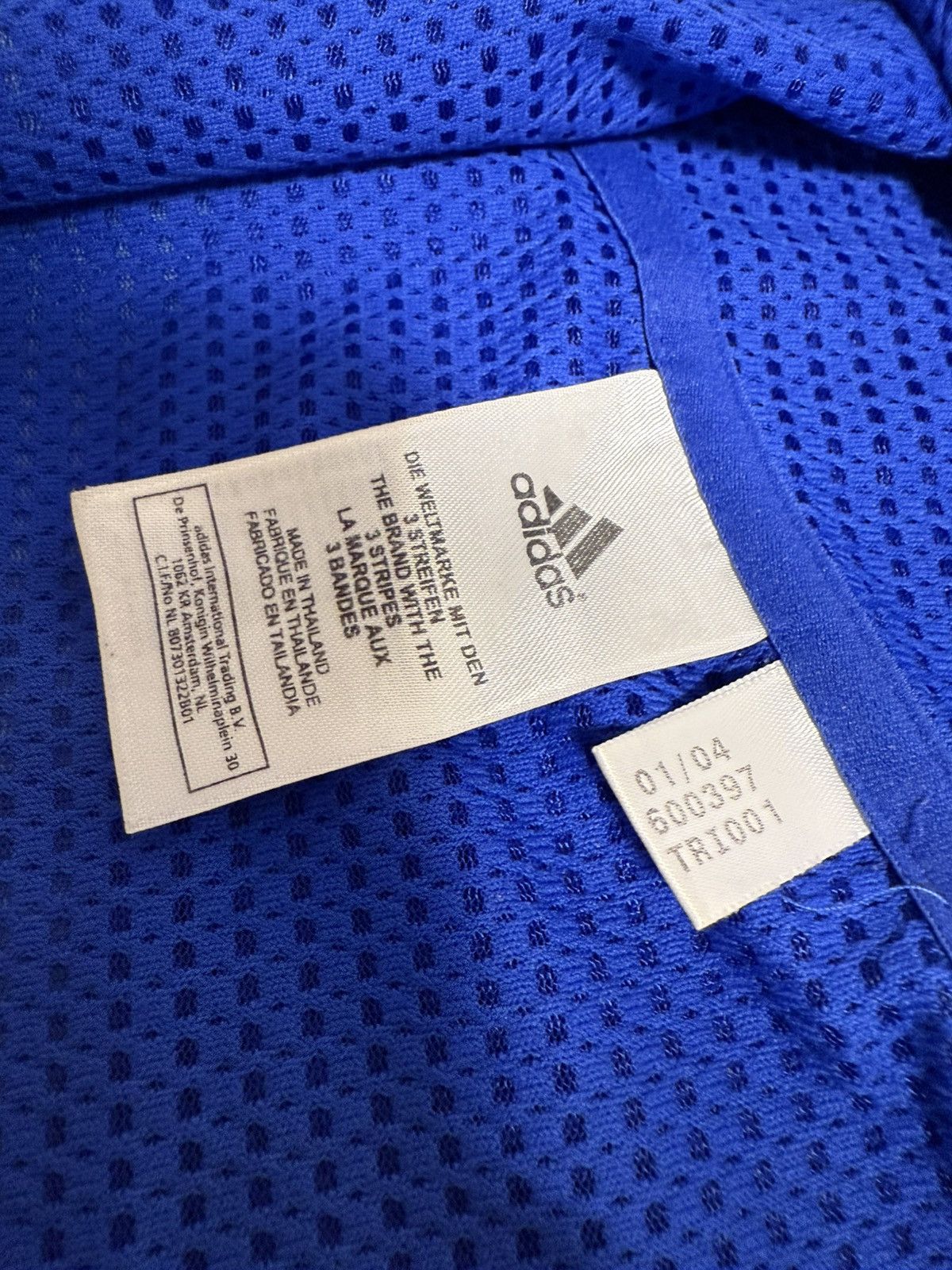 Adidas Original Zidane Player version france 2004 home jersey Size US L / EU 52-54 / 3 - 6 Thumbnail