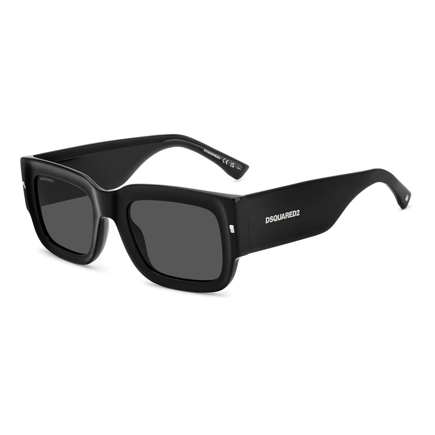 Dsquared2 o1g2r1mq0426 Size: 52CM / Round Sunglasses in Black Size ONE SIZE - 2 Thumbnail