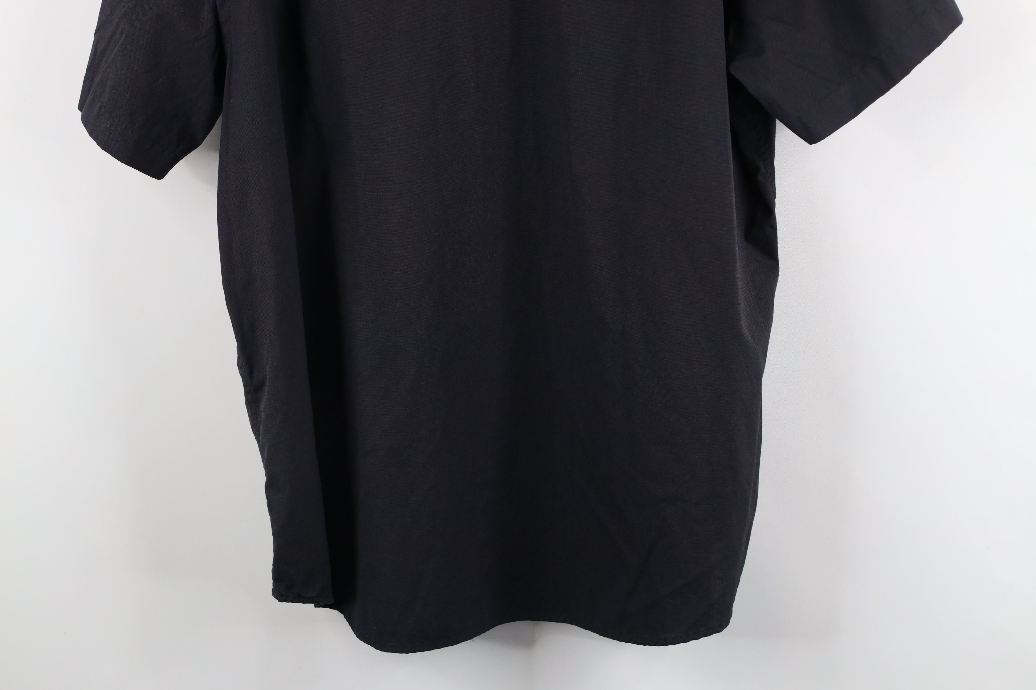 UNTUCKit × Vintage Untuckit Mens Short Sleeve Collared Button Shirt Black Size US XXL / EU 58 / 5 - 11 Thumbnail