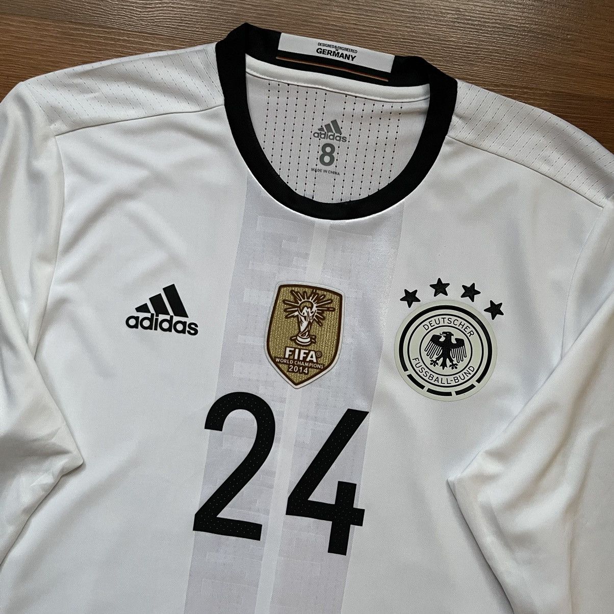 Adidas × Vintage GERMANY ADIDAS ADIZERO 2016 HOME JERSEY #24 BRANDT Size US L / EU 52-54 / 3 - 4 Thumbnail