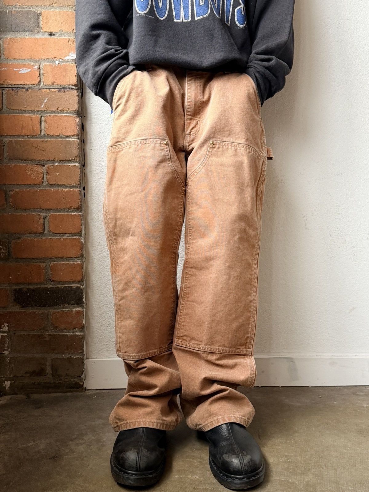 Carhartt Carhartt Thrashed Double Knees Size US 32 / EU 48 - 1 Thumbnail