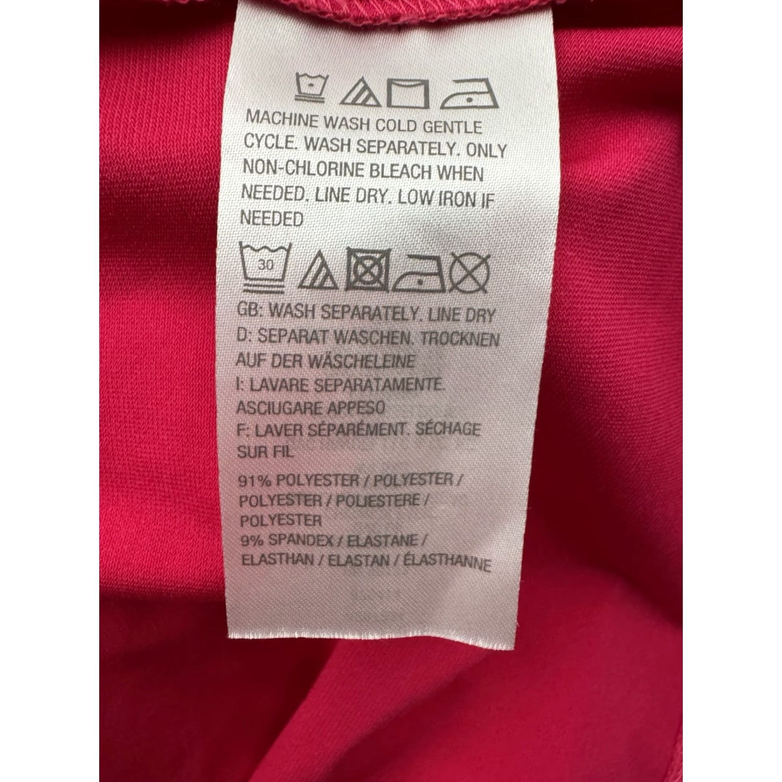 Vintage Joan Rivers Maxi Dress Womens Medium Petite Pink Solid Sleeveless Round Neck Zip Long Formal Wedding Evening Wear Office Size M / US 6-8 / IT 42-44 - 8 Thumbnail