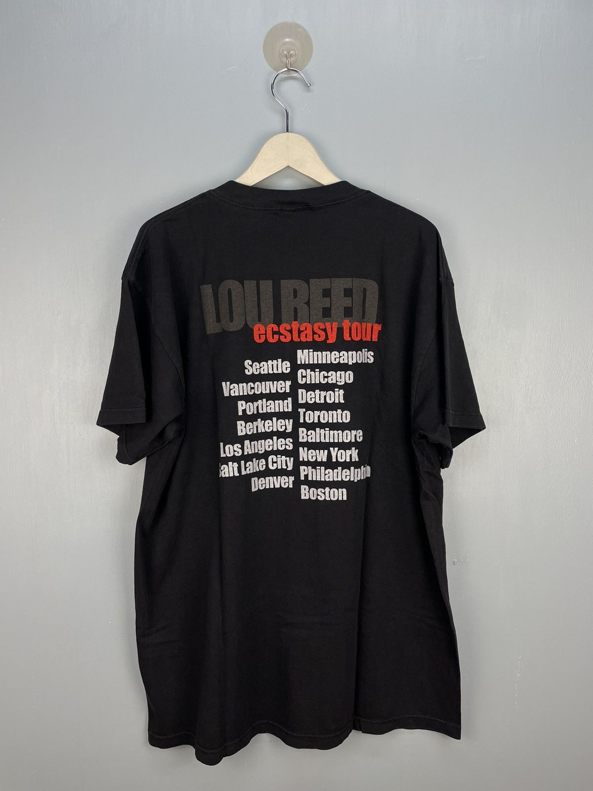 2000 Lou Reed Esctasy outlet Concert Shirt * Mens XL (48)