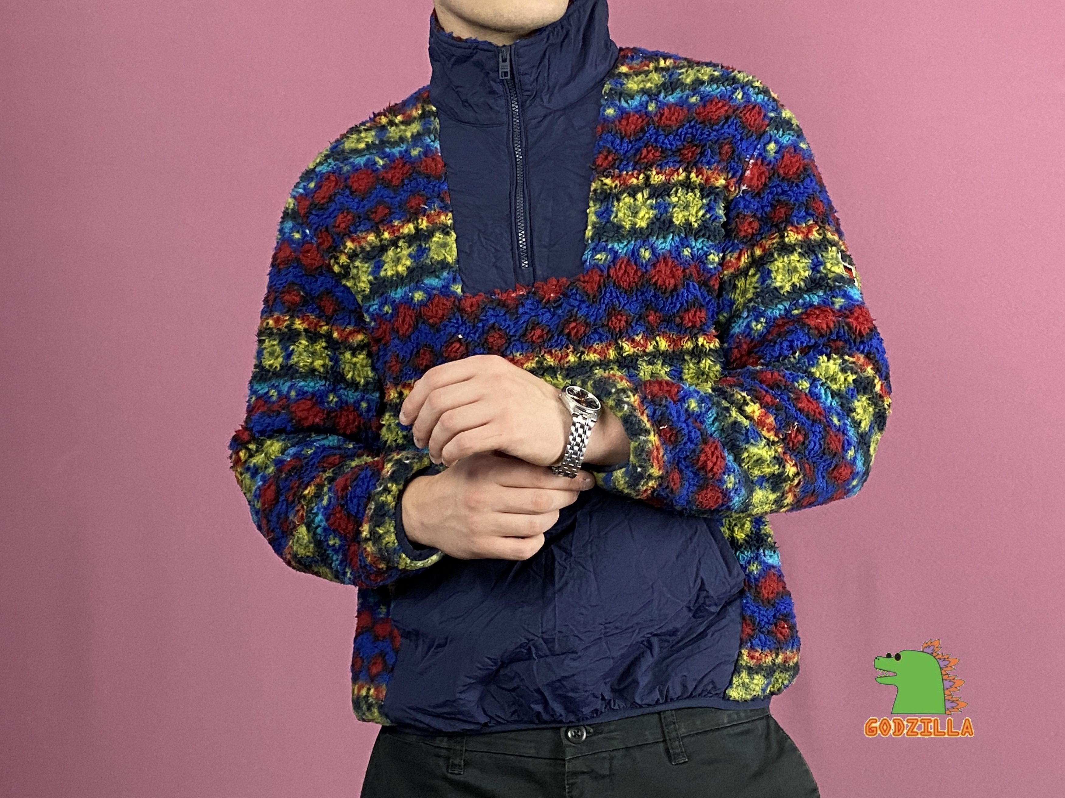 Tommy Hilfiger × Vintage Tommy Hilfiger Vintage Men's Fleece Jacket - M Size US M / EU 48-50 / 2 - 1 Thumbnail