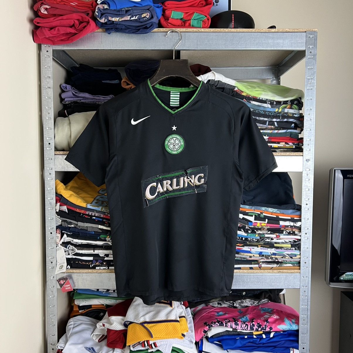 Other Rare! Celtic Nike Vintage Soccer Jersey Shirt 00s Away Size US S / EU 44-46 / 1 - 1 Thumbnail
