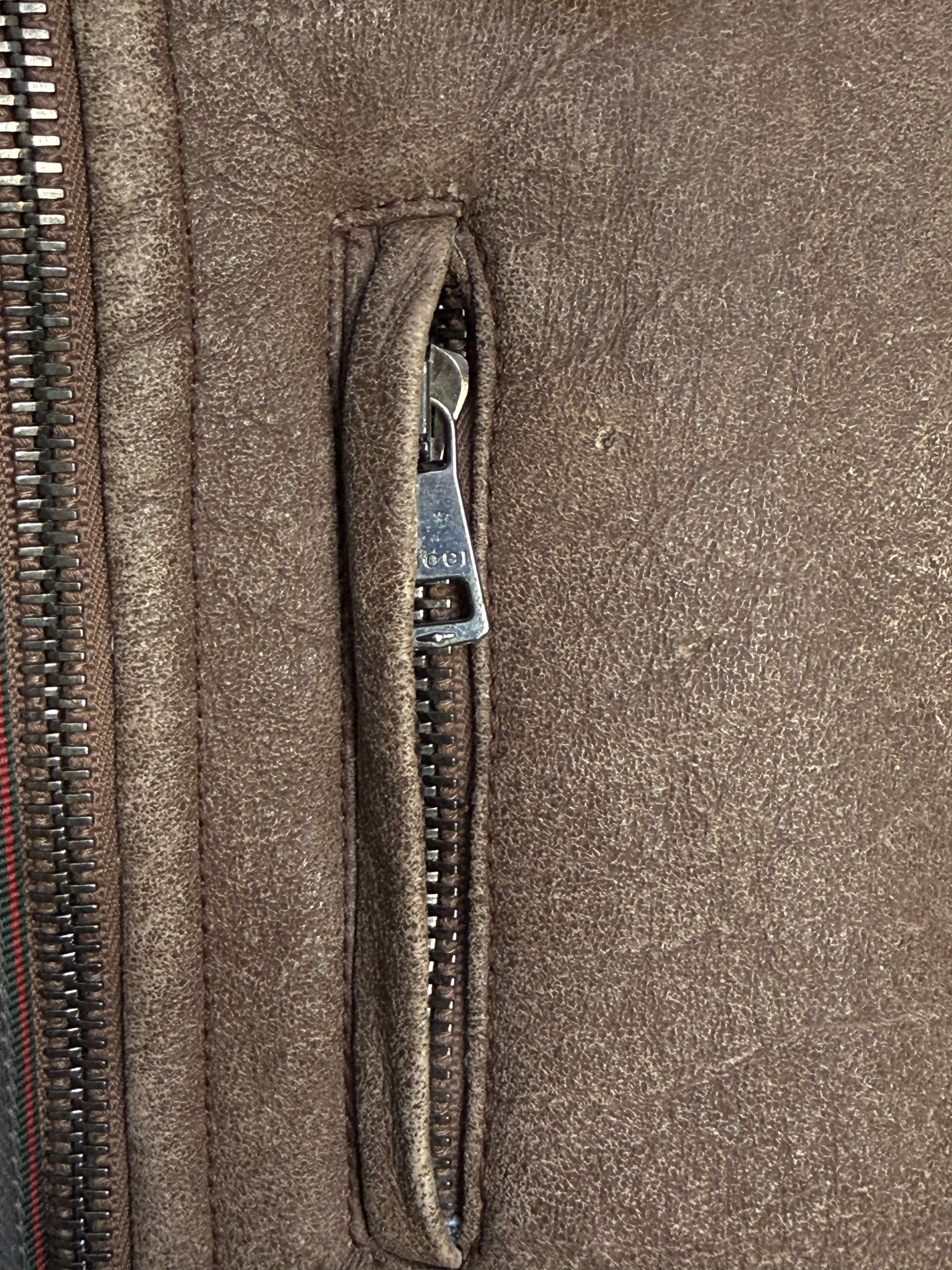 Gucci Gucci aviator flight jacket sheepskin rare military inspired Size US M / EU 48-50 / 2 - 17 Thumbnail