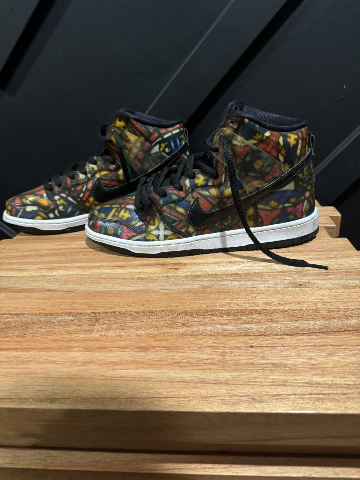 Nike Nike SB Dunk High Concepts Stained Glass Size US 10.5 / EU 43-44 - 1 Thumbnail