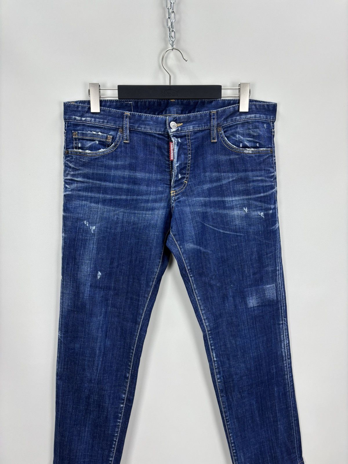 Dsquared2 Mens jeans Dsquared2 Size 52 Color Blue Size US 33 - 2 Thumbnail