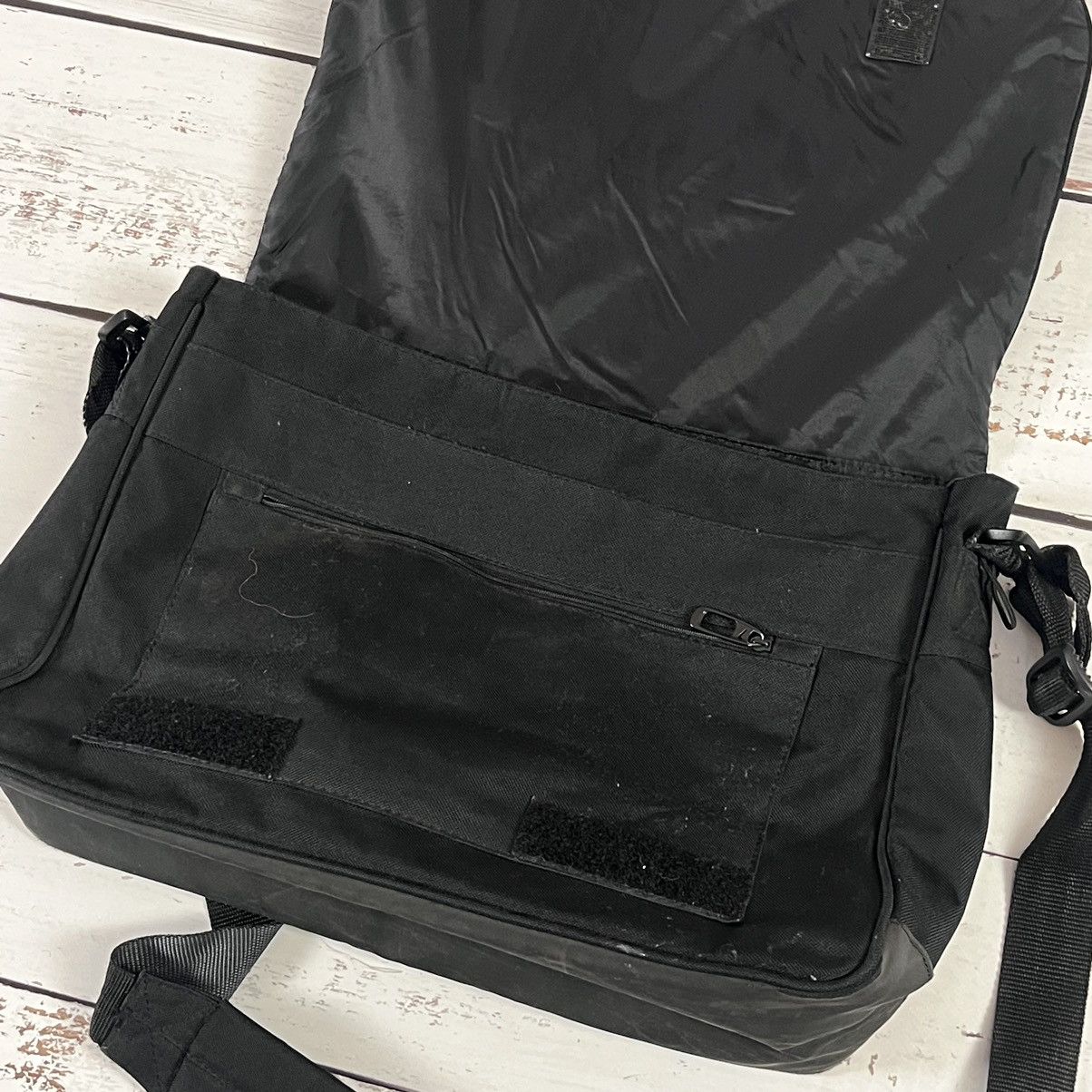 Nike × Vintage Nike Vintage Crossbody Cordura Bag Messenger Size ONE SIZE - 13 Thumbnail