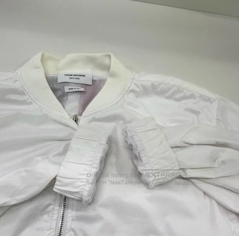 Thom Browne Thom Browne Zipper Long Sleeve Jacket, White, Lightweight Size US L / EU 52-54 / 3 - 7 Thumbnail