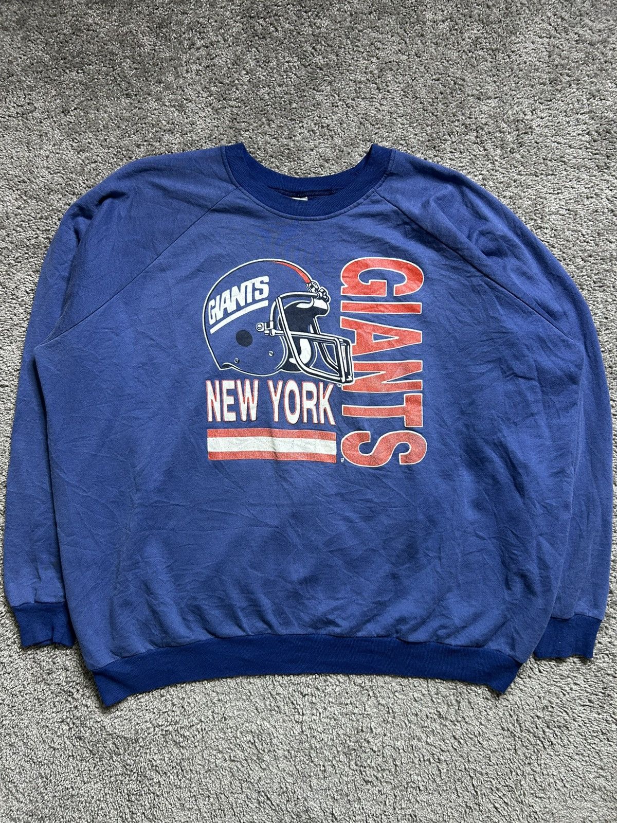 NFL Vintage 80s New York Giants NFL Crewneck USA Football Size US XXL / EU 58 / 5 - 1 Thumbnail