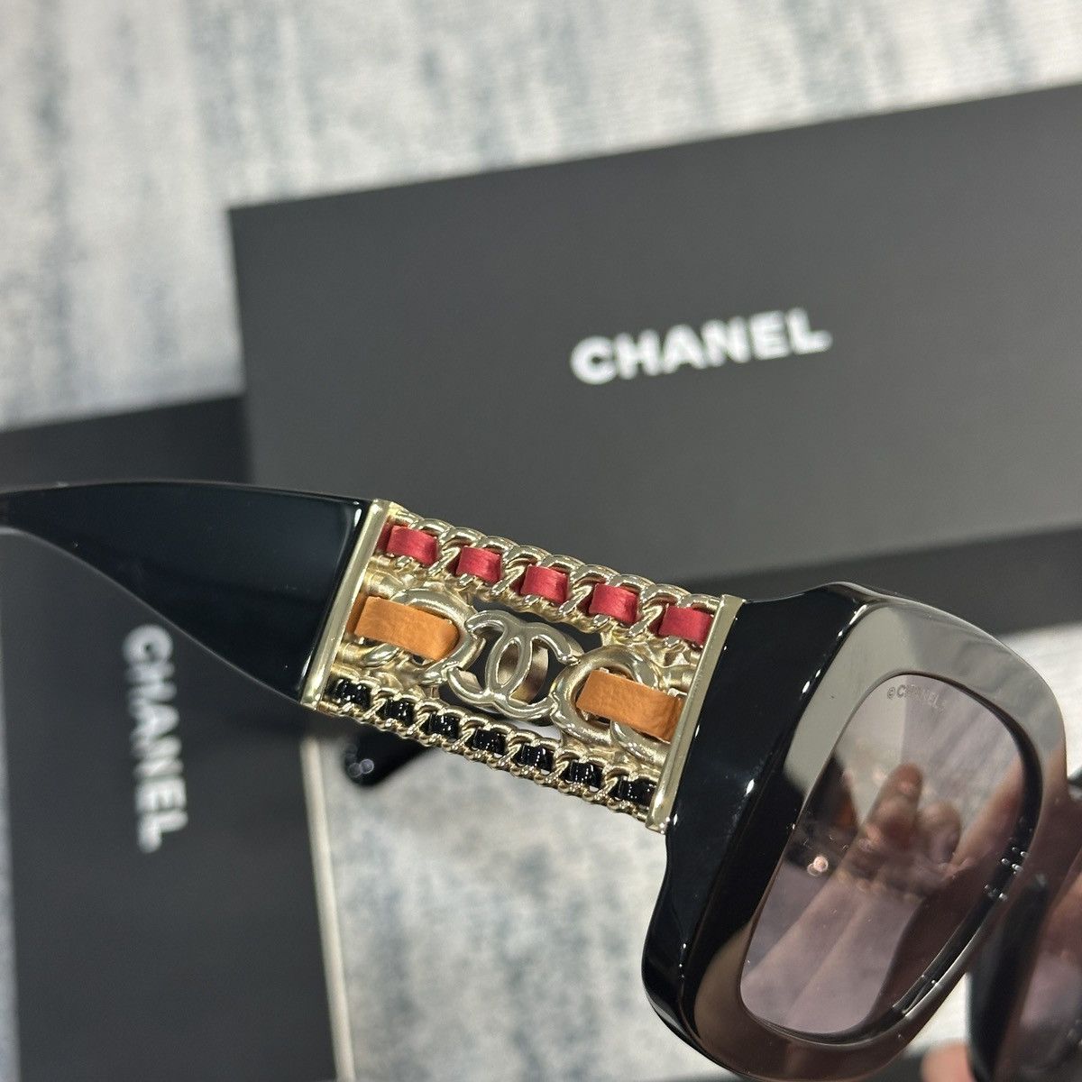 Chanel CHANEL 0CH5535Q C622S1 SUNGLASSES Size ONE SIZE - 5 Thumbnail