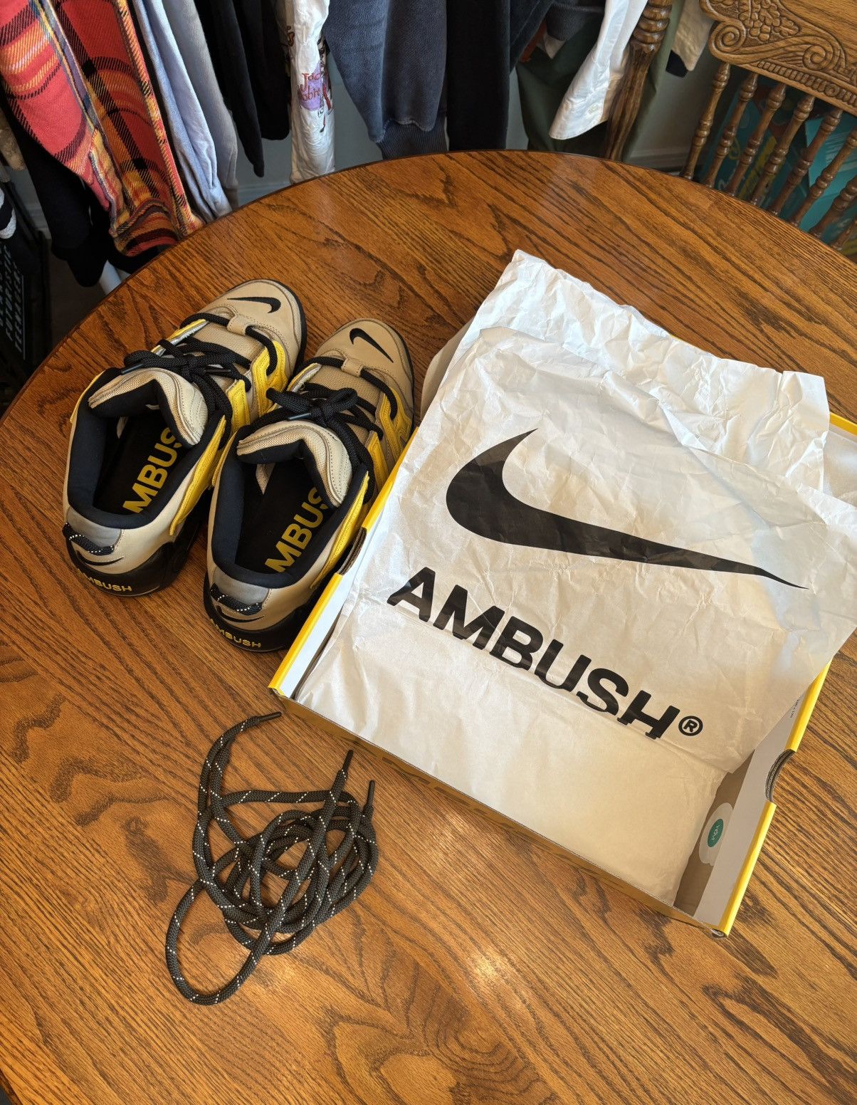 Ambush Design × Nike Nike x Ambush More Uptempo Size US 11 / EU 44 - 14 Thumbnail