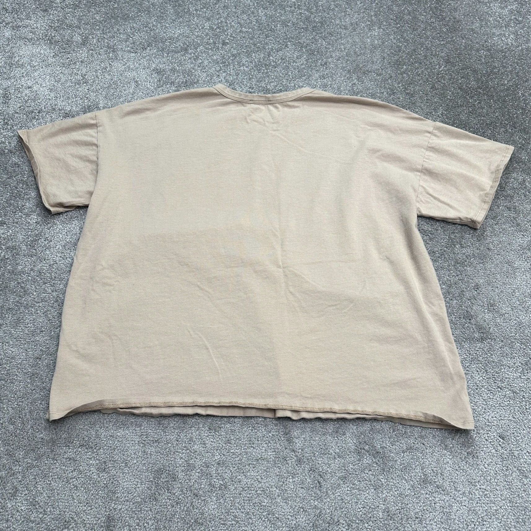 Fashion Nova Fashion Nova T-Shirt Womens 2X Brown Crew Neck Short Sleeve Cotton Spandex Knit Logo Basic Casual Size XXL / US 16-18 / IT 52-54 - 2 Thumbnail