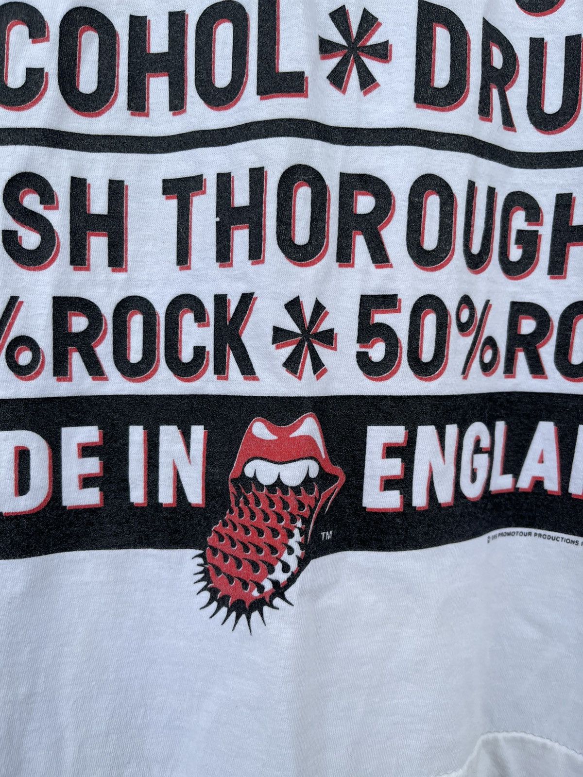 Band Tees × The Rolling Stones × Vintage Vintage The Rolling Stones “Withstand” 1995s Size US XL / EU 56 / 4 - 5 Thumbnail