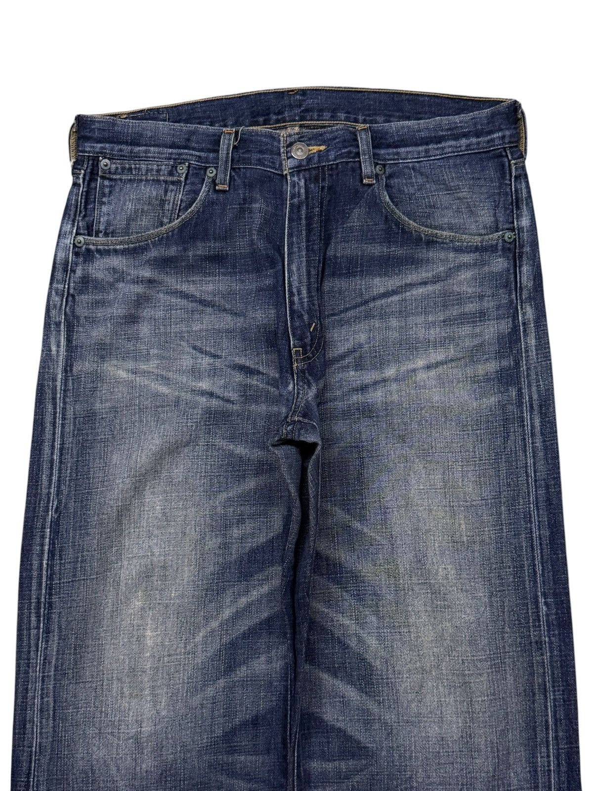 Levi's Vintage Levi’s 553 Japan Denim Jeans | Wide Fit | W32 Size US 32 / EU 48 - 4 Thumbnail
