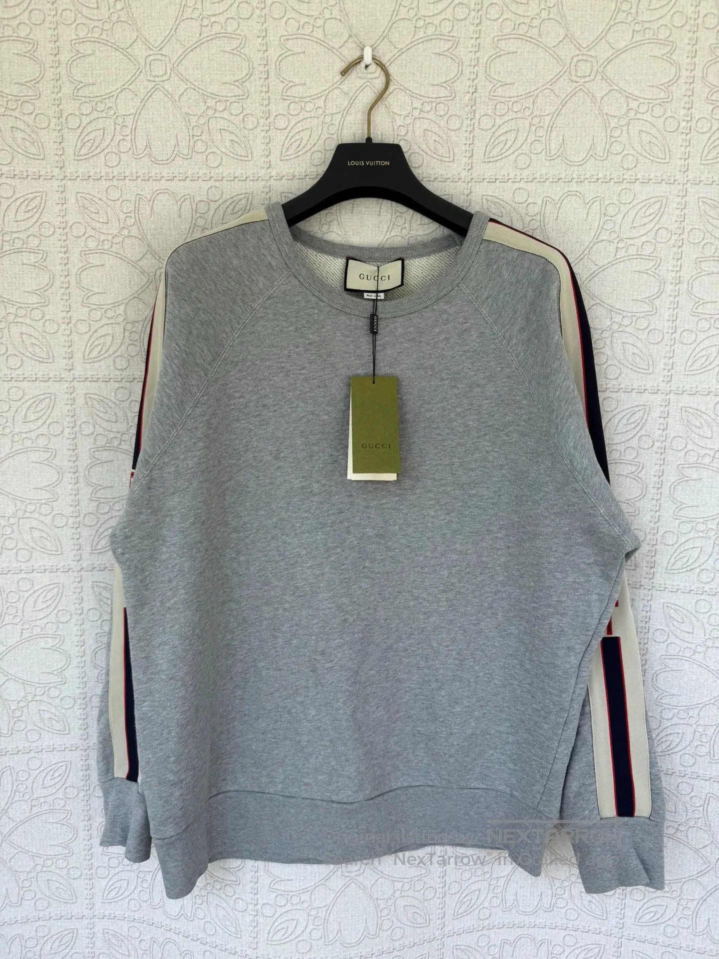 Gucci gucci logo sweatshirt with side stripes. Size US L / EU 52-54 / 3 - 1 Thumbnail