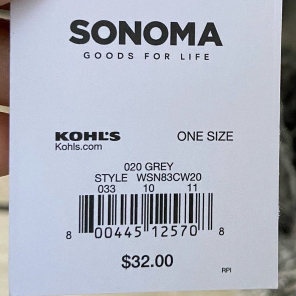 Sonoma NWT New Sonoma Womens One Size Polyester Fringe Scarf Size ONE SIZE - 4 Thumbnail