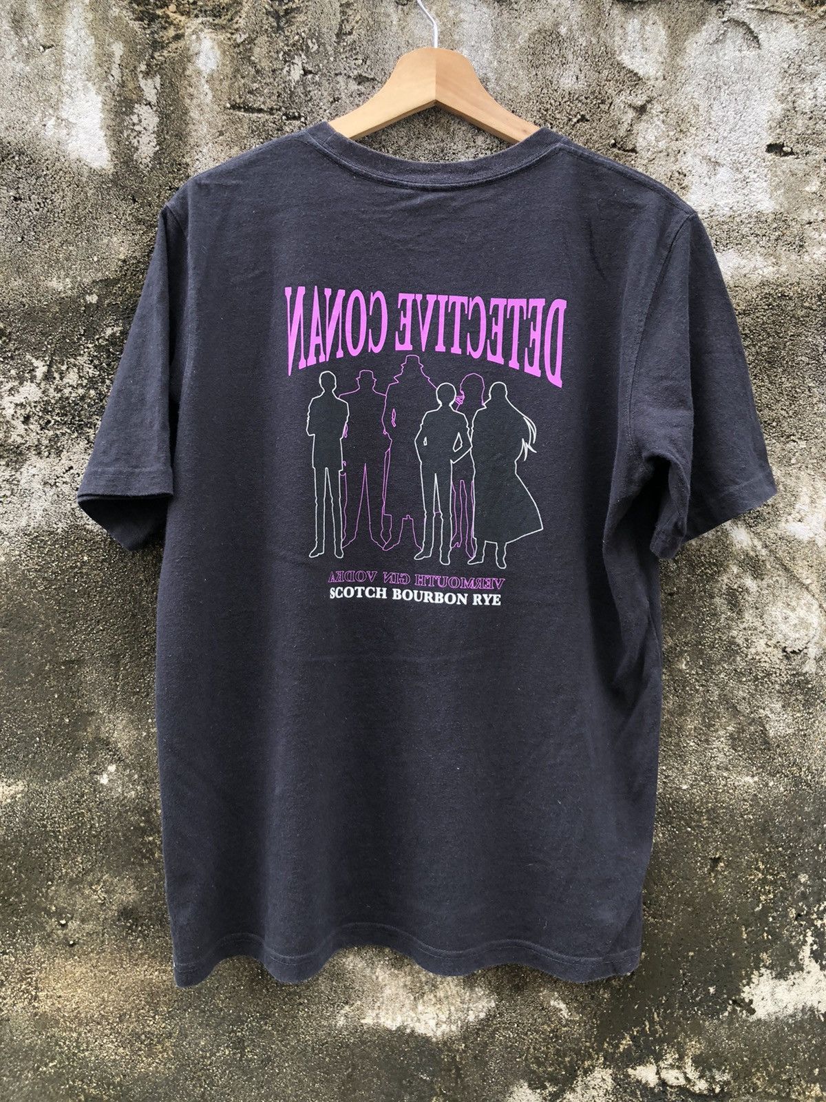 Anime × Japanese Brand × Vintage Vintage Detective Conan Anime Japan Tee Mirror Printed Size US M / EU 48-50 / 2 - 2 Thumbnail