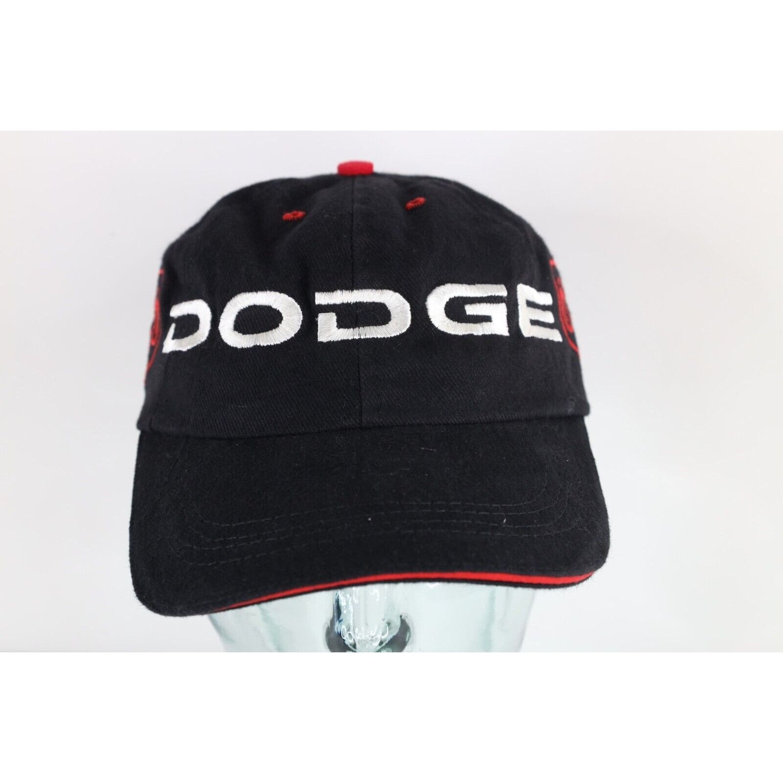 NASCAR × Vintage Vintage 90s NASCAR Spell Out Dodge Car Racing Strapback Hat Size ONE SIZE - 2 Thumbnail