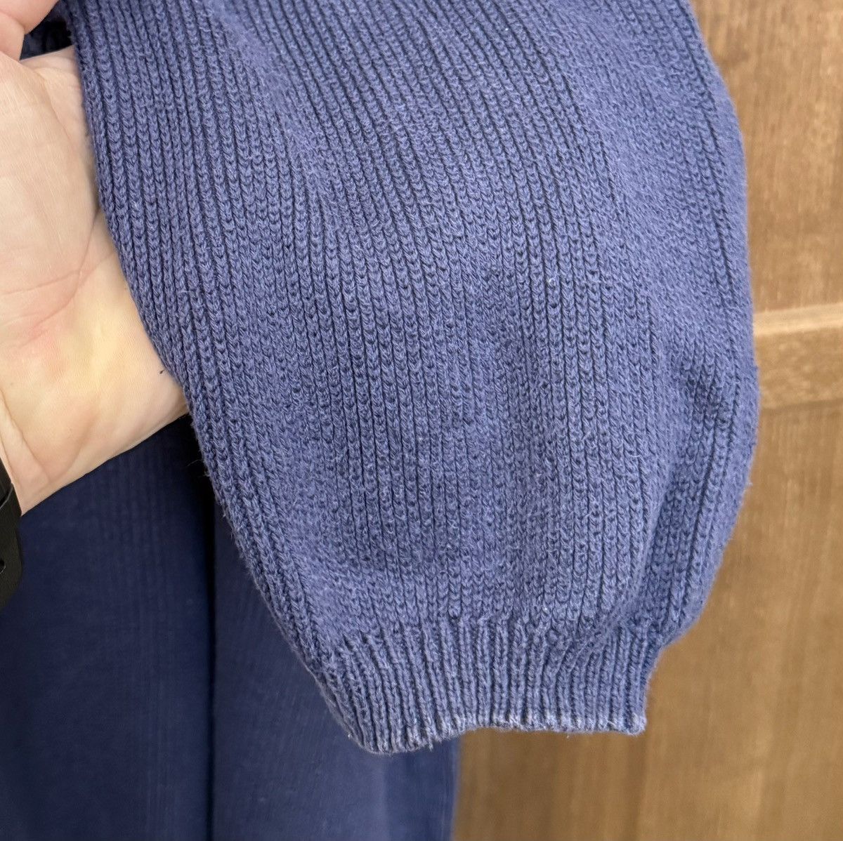 Quiksilver Vintage Quiksilver 1/4 Knit Sweater Big Logo Pullover Size US XL / EU 56 / 4 - 14 Thumbnail