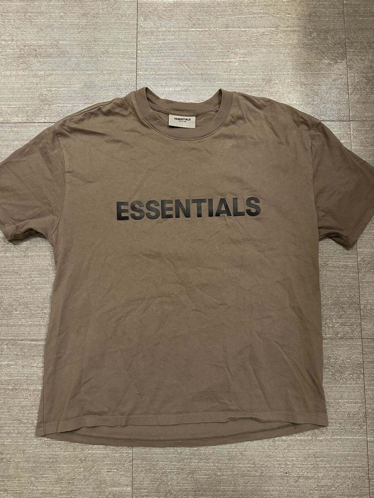 Fear of God Essentials Fear of God Brown Shirt | Grailed