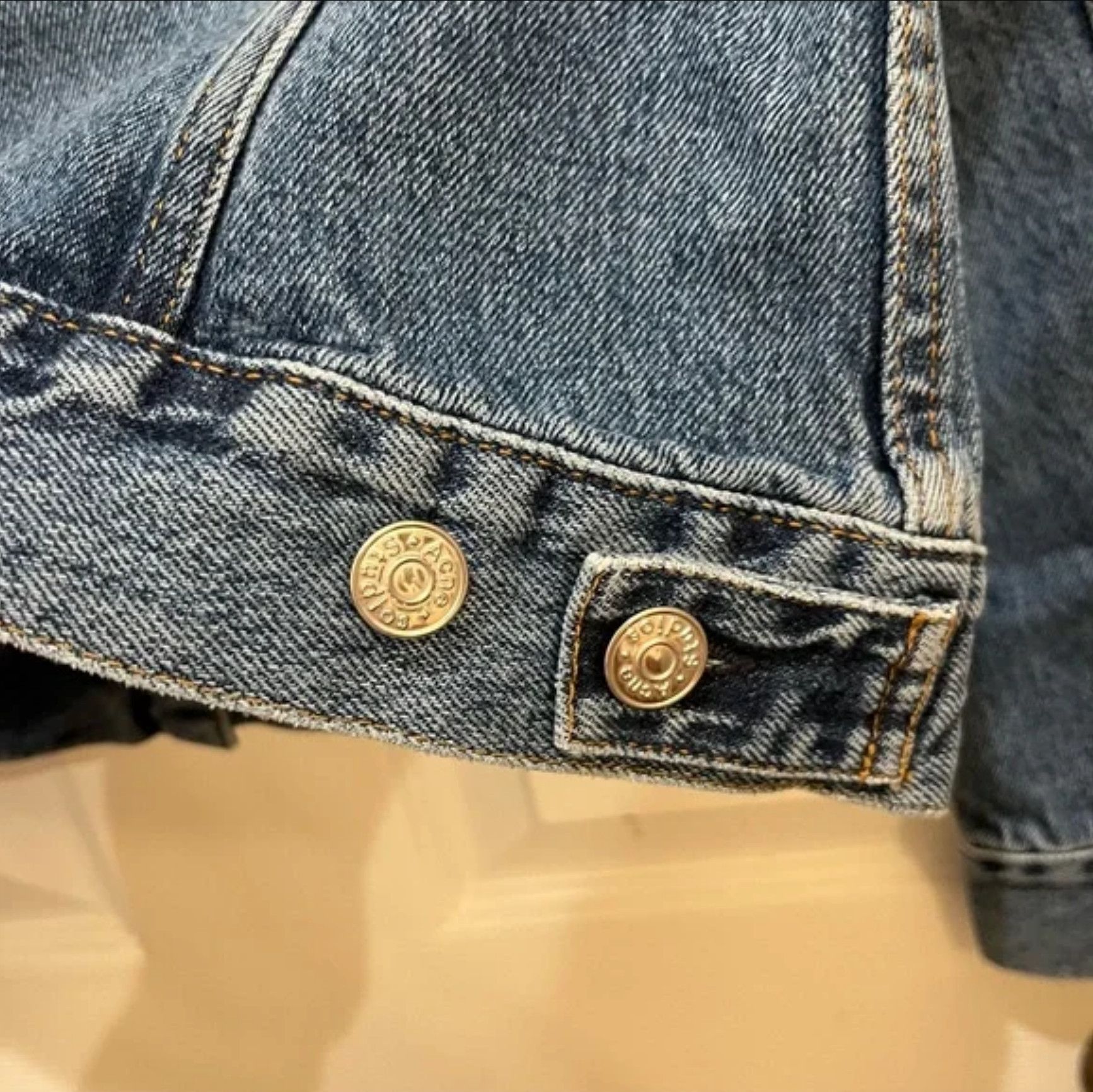Acne Studios Top Mid Vintage Denim Jacket Size S / US 4 / IT 40 - 6 Thumbnail