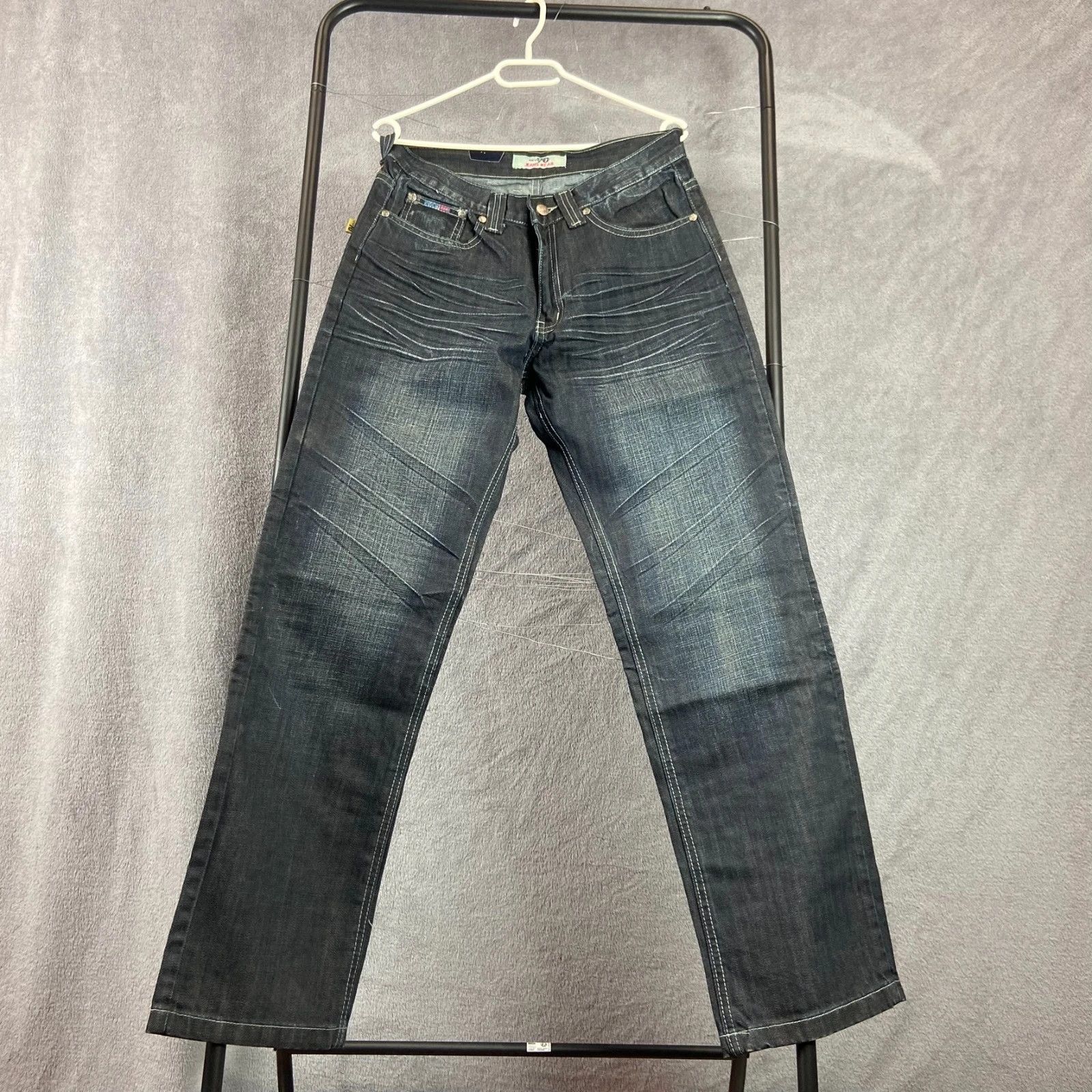 Vintage Seventy70 Y2K Vintage Jeans with Skull Pockets Size 32 Size US 32 / EU 48 - 1 Thumbnail