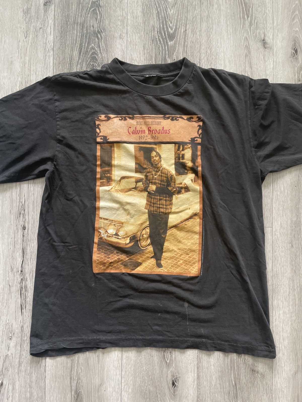 image of Vintage 1994 Snoop Dogg in Black, Men's (Size Large)