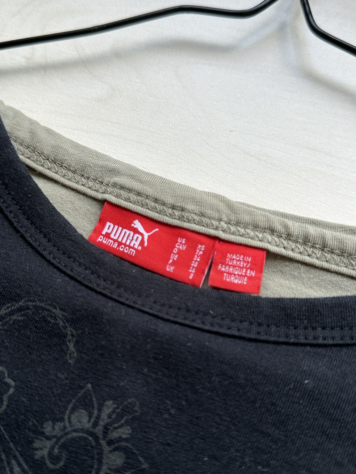 Puma × Vintage Puma Y2K Floral Skinny Double Long Sleeve Top Size XS / US 0-2 / IT 36-38 - 7 Thumbnail