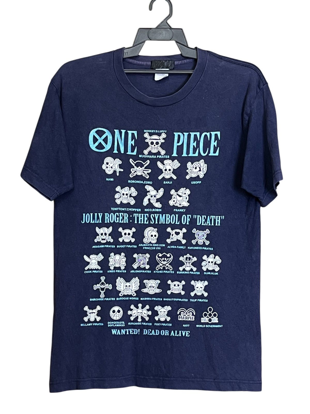 One Piece Vintage y2k ONE PIECE the symbol of death tee shirts Size US M / EU 48-50 / 2 - 1 Thumbnail