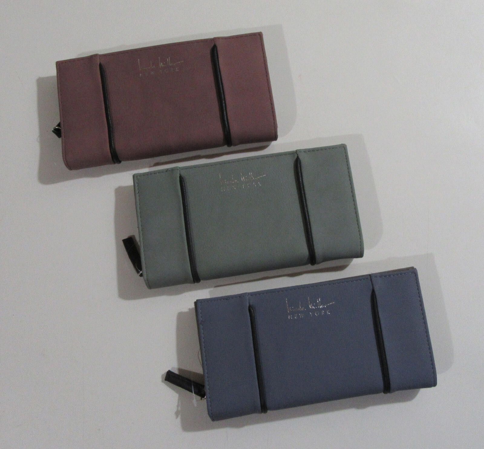 Nicole Miller Nicole Miller Womens Nola Wallet NWT Twilight Mauve Size ONE SIZE - 4 Thumbnail