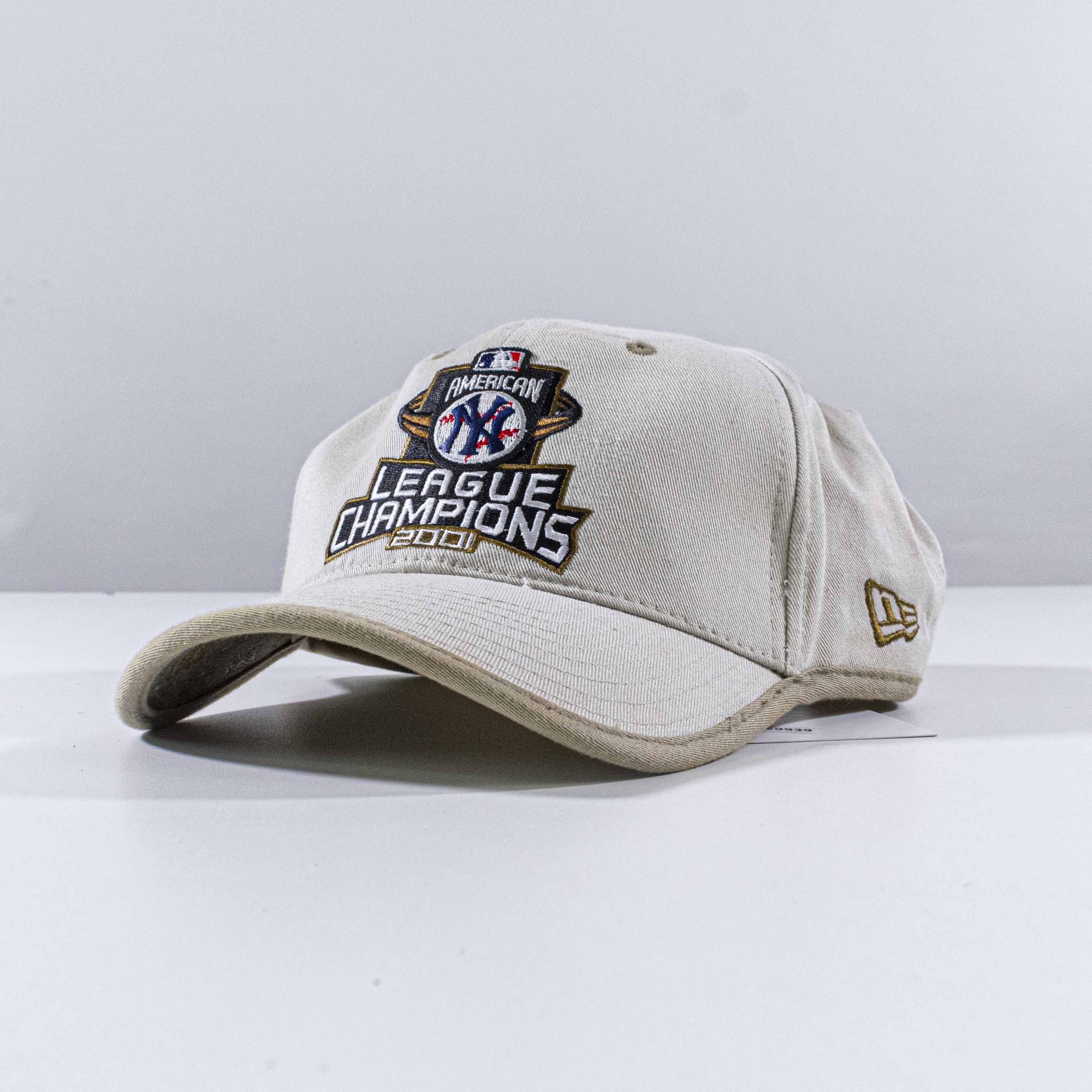 New Era New York Yankees 2001 AL Champions Hat New Era MLB Y2K Size ONE SIZE - 1 Thumbnail