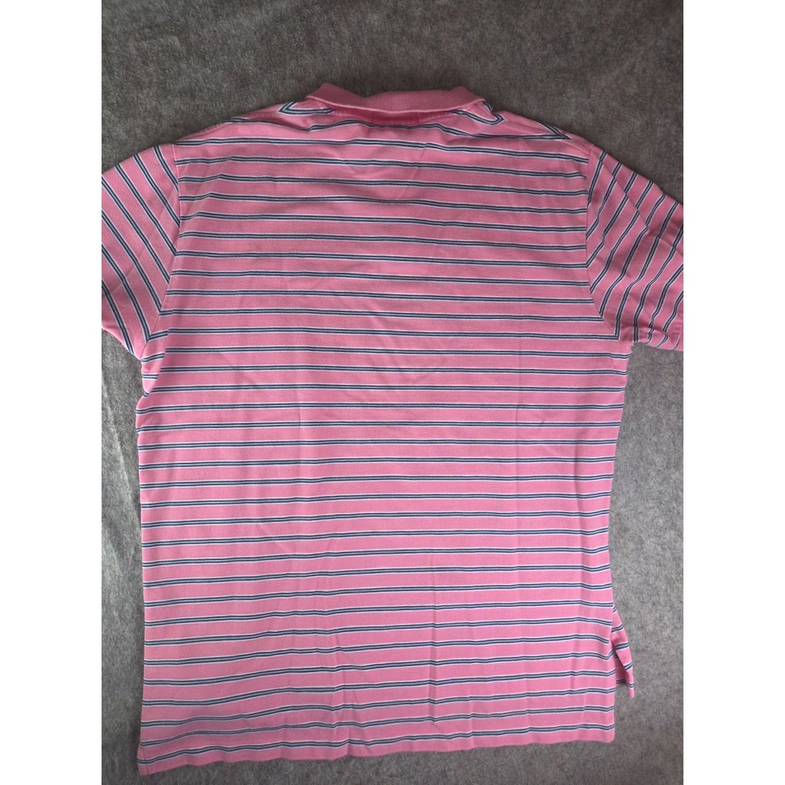 Ralph Lauren VINTAGE Polo Ralph Lauren Shirt Mens XL Pink Striped Pony Golf Casual Preppy Size US XL / EU 56 / 4 - 5 Thumbnail