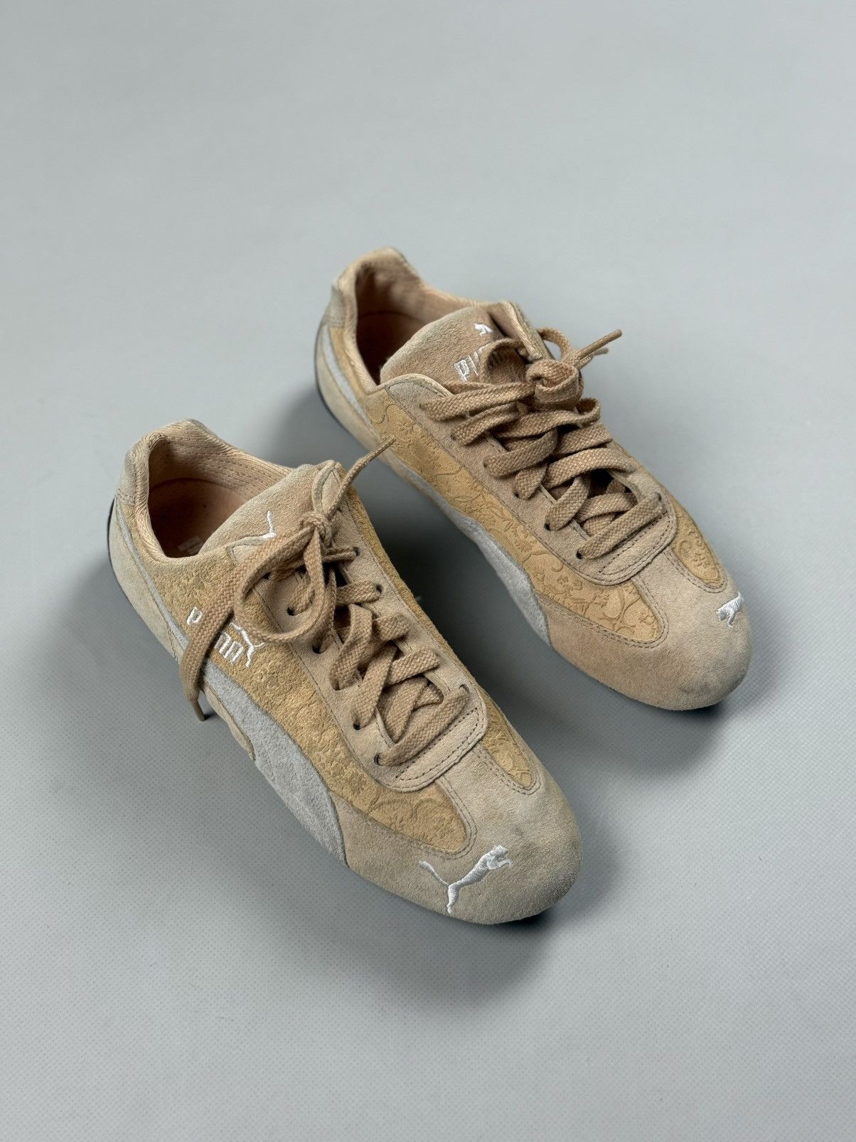 Puma Puma Speedcat Vintage Ladies Suede Low Top Sneakers Shoes Size US 6.5 / IT 36.5 - 2 Thumbnail