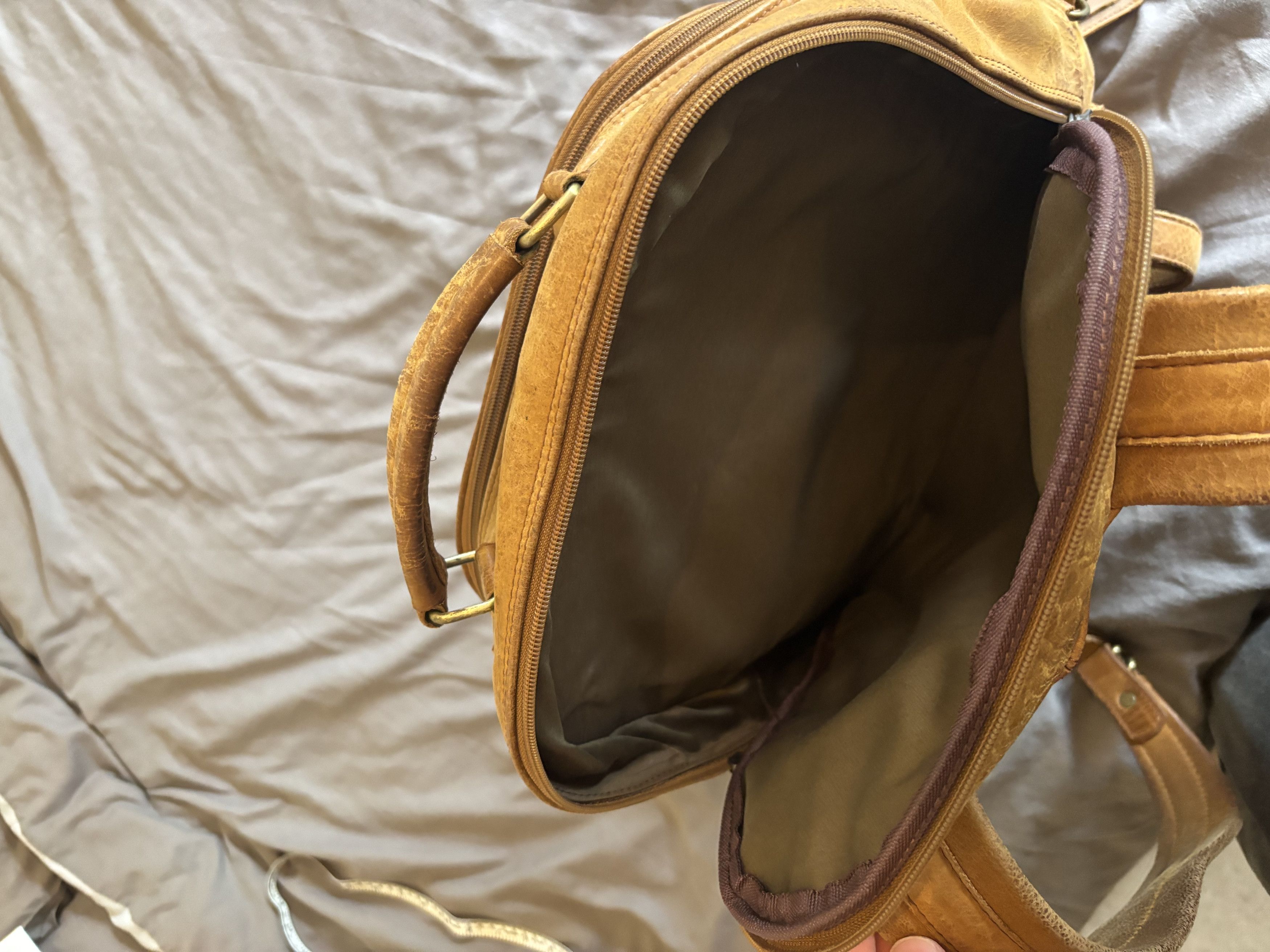 Other Hides Leather Backpack Rucksack - Full Grain Leather - 27L Size ONE SIZE - 5 Thumbnail
