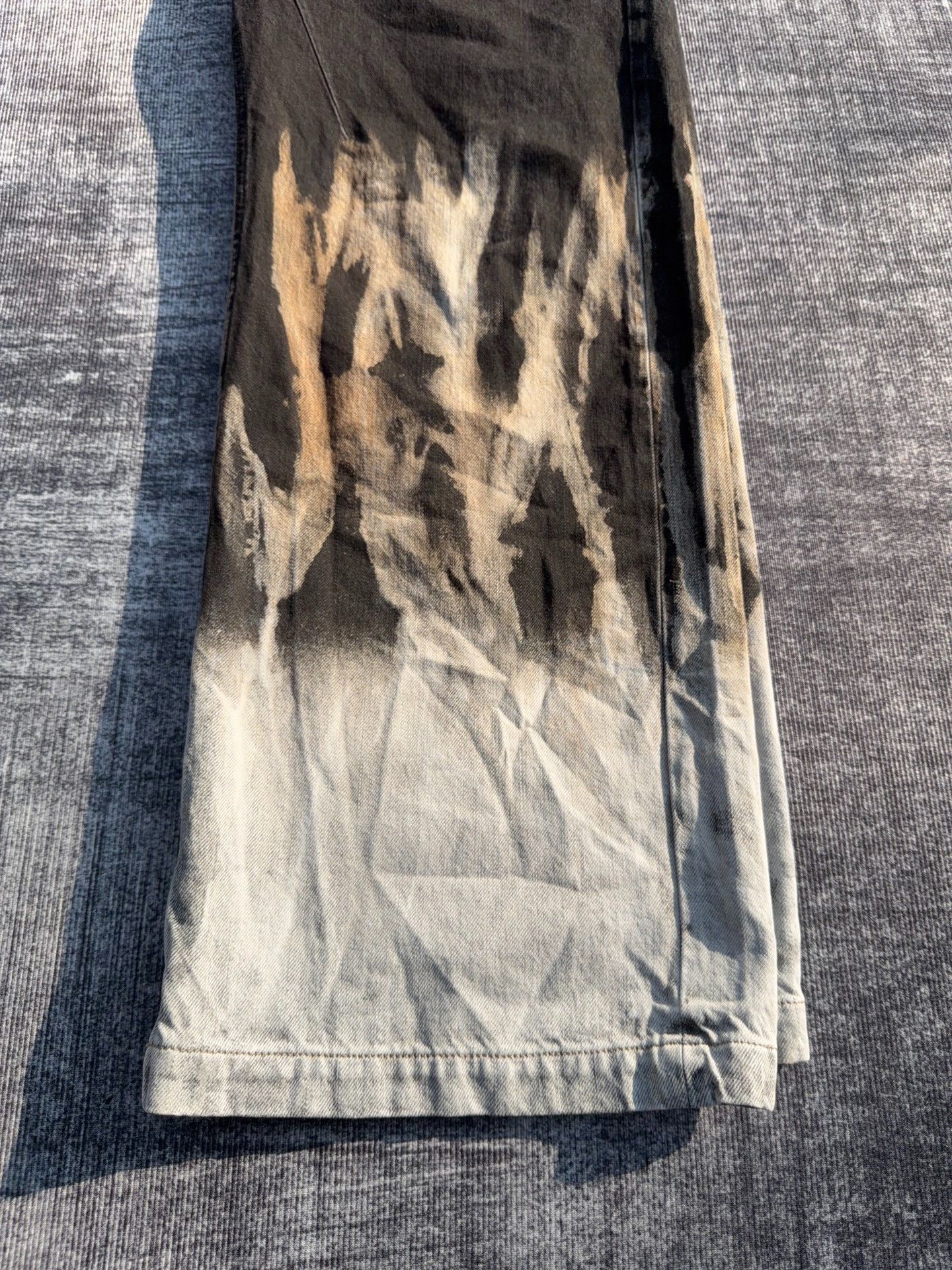 Rick Owens Drkshdw Rick Owens Drkshdw Flame Print Jeans Size US 31 - 3 Thumbnail