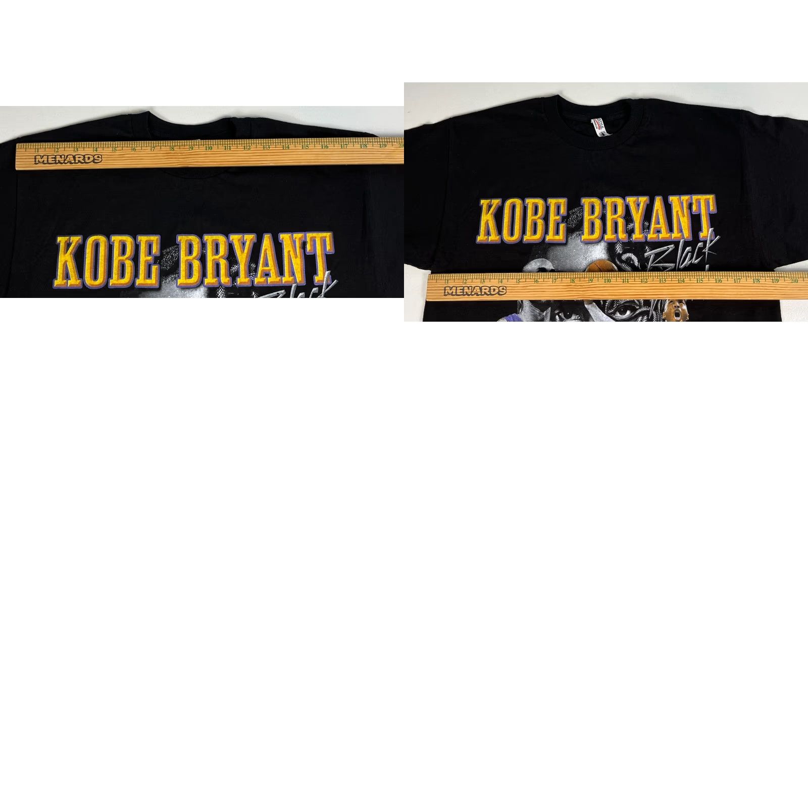 Vintage Kobe Bryant Black Mamba Legend T-Shirt Mens M Black 1978-2020 Vintage Size US M / EU 48-50 / 2 - 8 Thumbnail