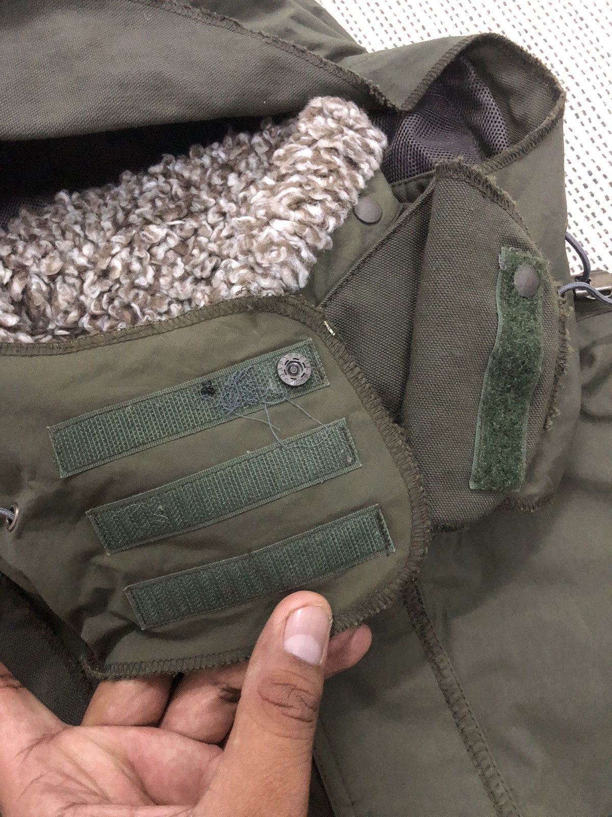 Beauty Beast × If Six Was Nine × Japanese Brand Air To Ground A Seven - MILITARY FUR BOMBER JACKET Size US L / EU 52-54 / 3 - 6 Thumbnail