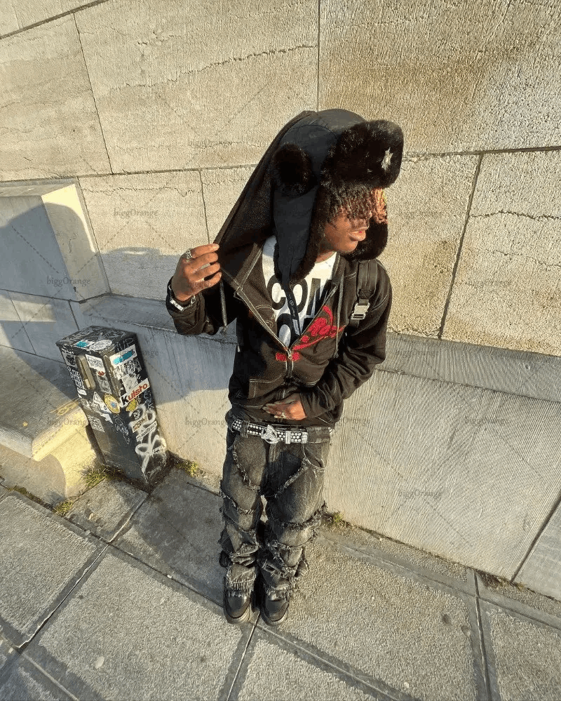 Japanese Brand × Vintage Y2k Retro Oversized Punk Retro Hip Hop Jeans Size US 30 / EU 46 - 7 Thumbnail
