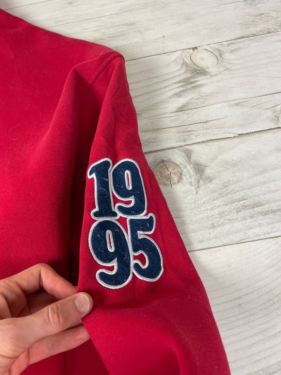 Vintage Vintage Childish 1995 Hoodie Big Logo Y2K Men Size 3XL Red Size US XXL / EU 58 / 5 - 7 Thumbnail