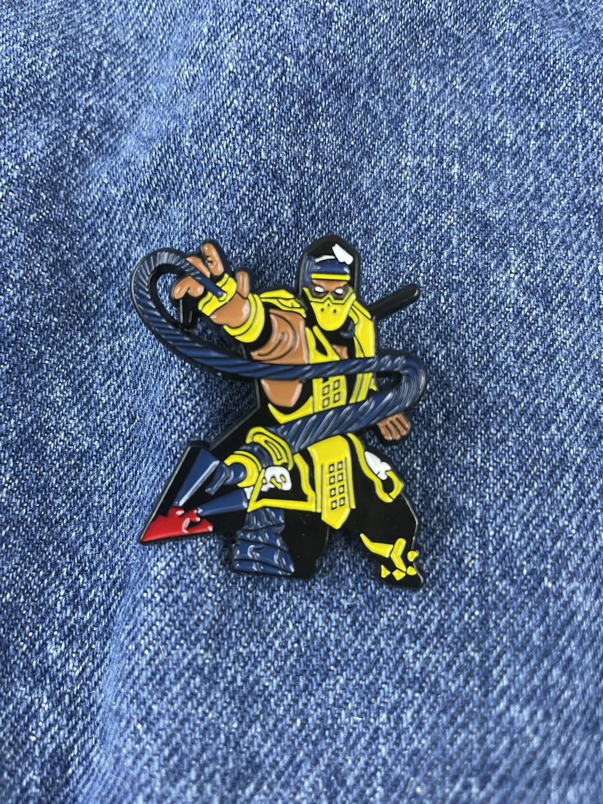 Other Mortal Kombat Scorpion Enamel Pin Size ONE SIZE - 1 Thumbnail