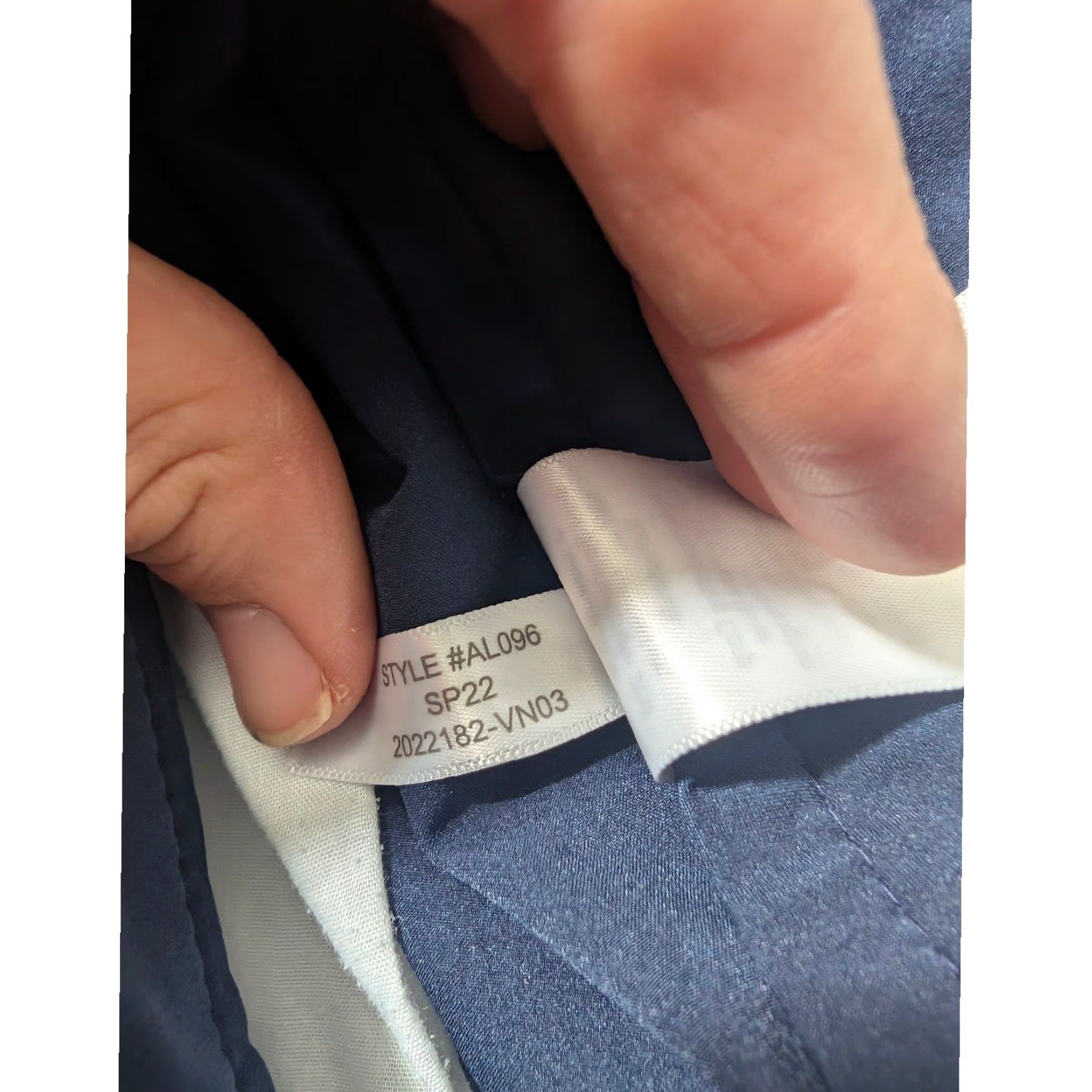 J.Crew J.CREW Tech Shorts Mens 33 Navy Blue 9" Inseam Chino Style AL096 Size US 34 / EU 50 - 4 Thumbnail