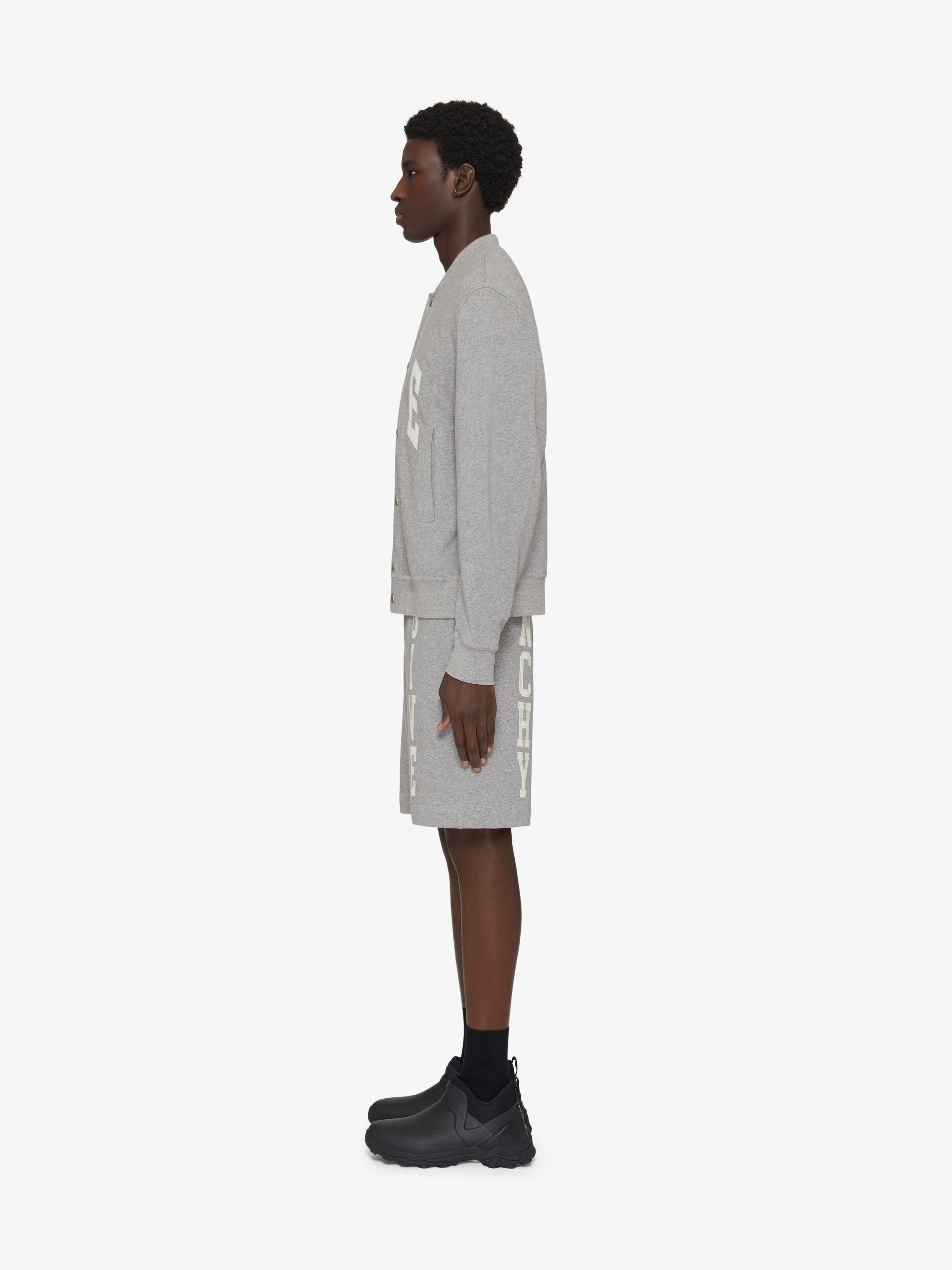 Givenchy o1w1db10925 Felpa Varsity Bomber Jacket in Grey Size US S / EU 44-46 / 1 - 3 Thumbnail