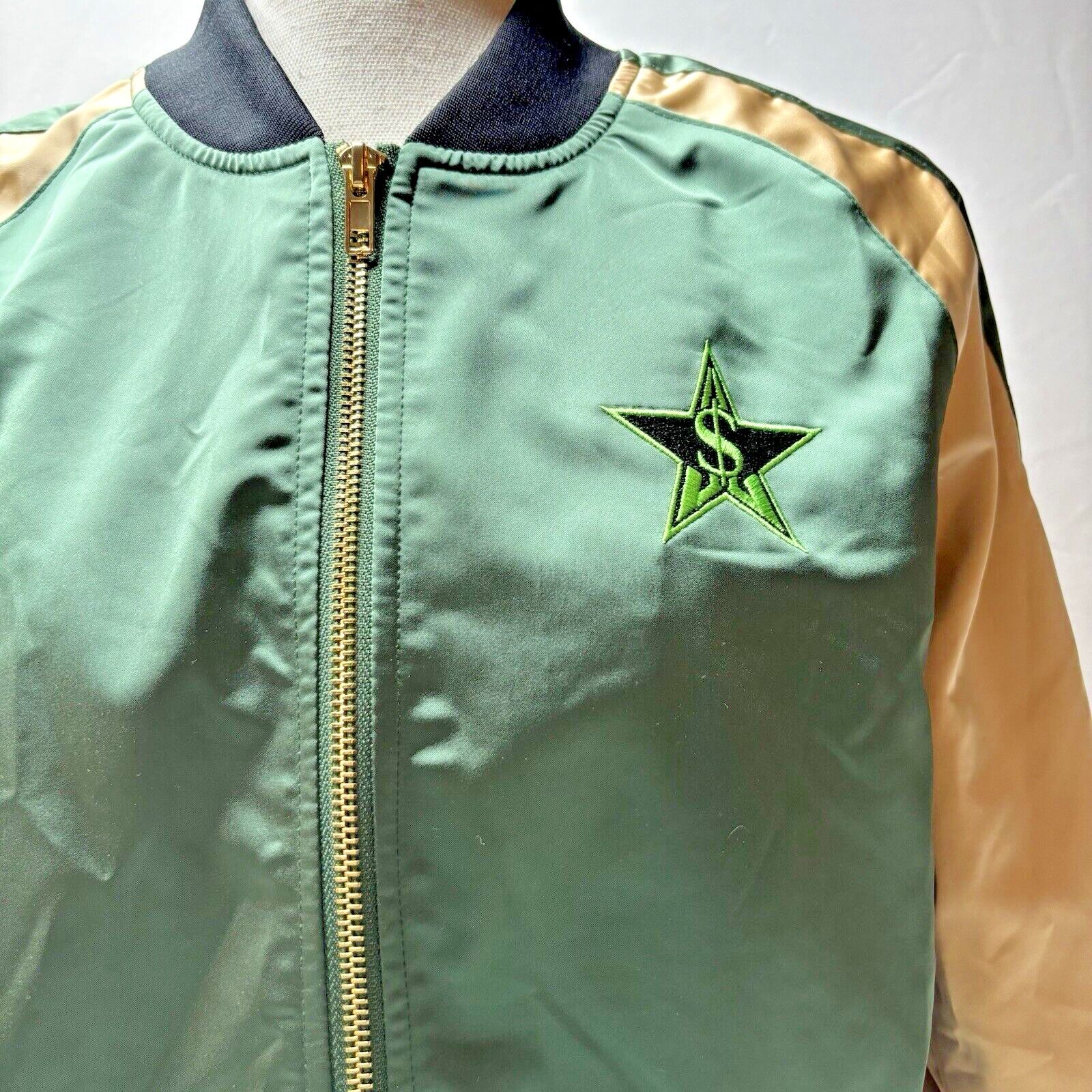 & Other Stories Jeffree Star Blood money Bomber Jacket L satin zipper Size L / US 10 / IT 46 - 2 Thumbnail