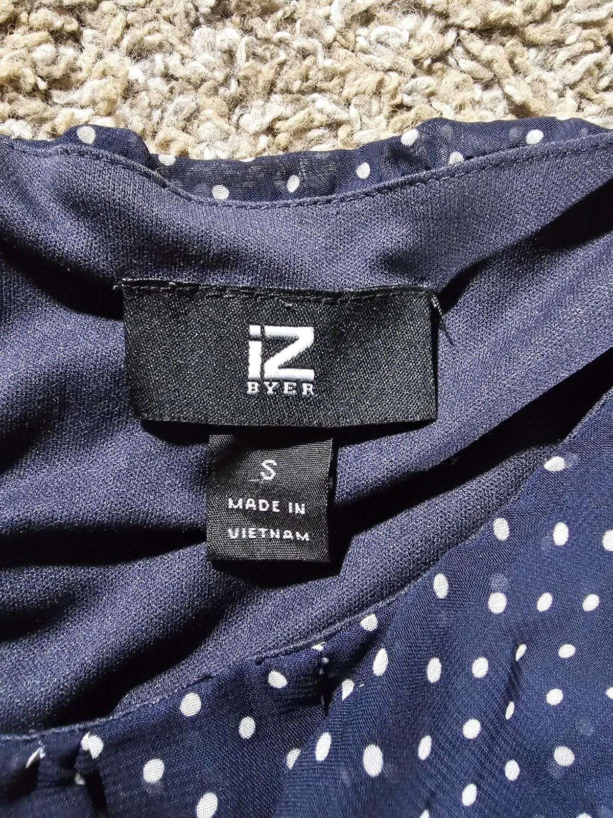 Other iZ Byer Blue Polka Dot Dress S Size S / US 4 / IT 40 - 2 Thumbnail