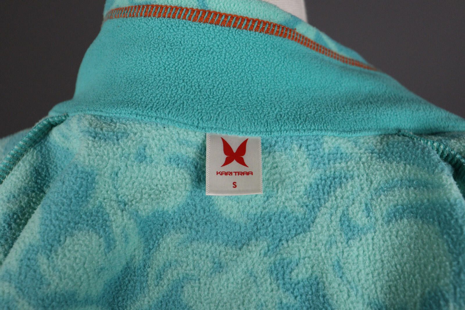 Designer Kari Traa Multicolor Floral Full Zip Fleece Jacket Size S Size S / US 4 / IT 40 - 10 Thumbnail
