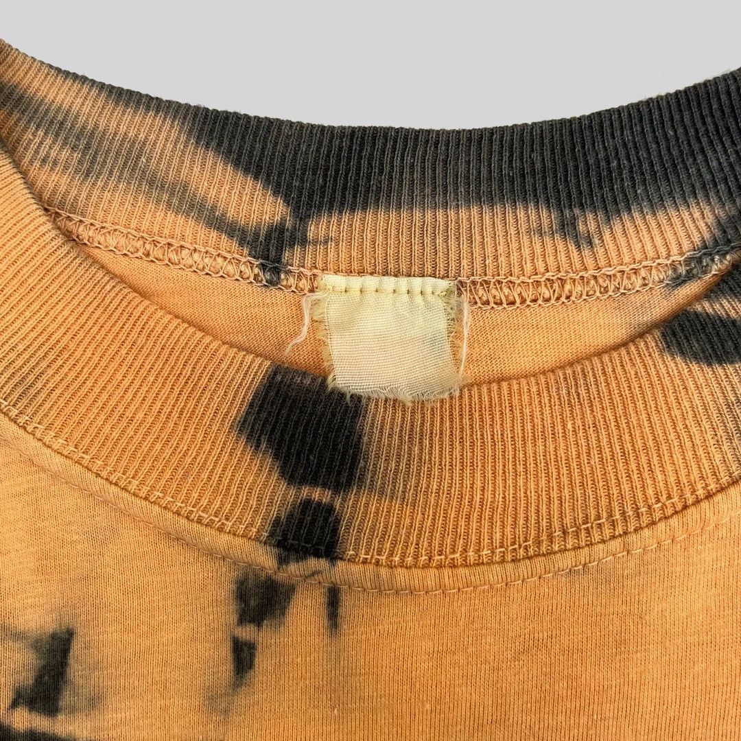 Vintage Tie & Dye 1990 90s Vintage Crazy Raver L/S T-Shirt Size US XL / EU 56 / 4 - 4 Thumbnail
