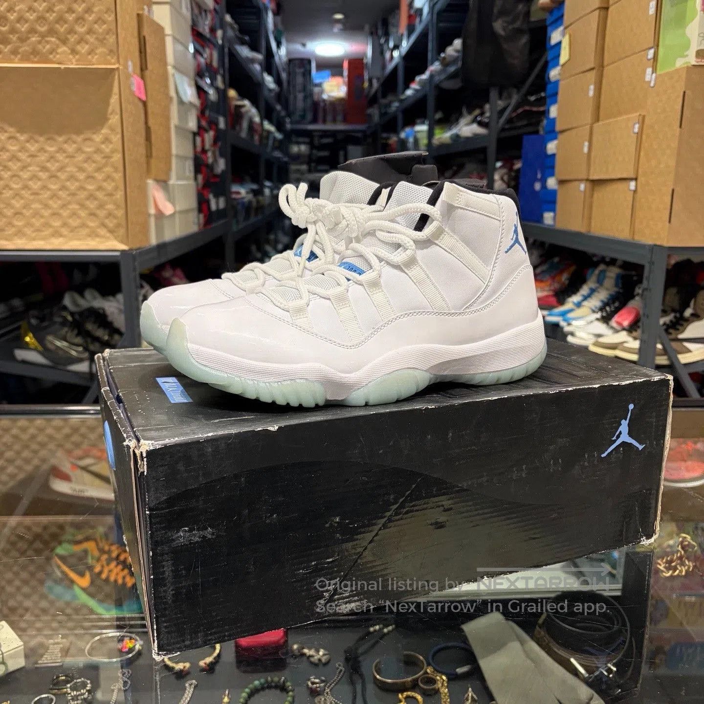 Jordan Brand Air Jordan 11 Retro Legend Blue. Size US 9 / EU 42 - 1 Thumbnail